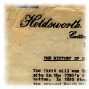 Letter about the history of Holdsworth mill